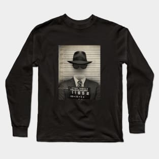 Invisible Man Mugshot by Buck Tee Long Sleeve T-Shirt